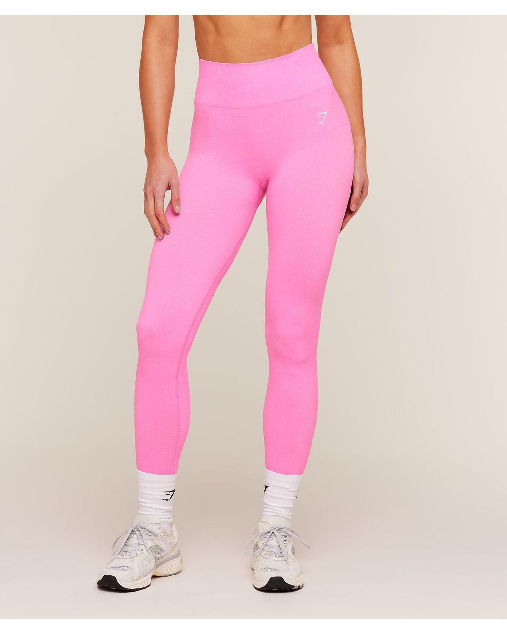 GYMSHARK Pink Adapt Fleck Seamless Leggings