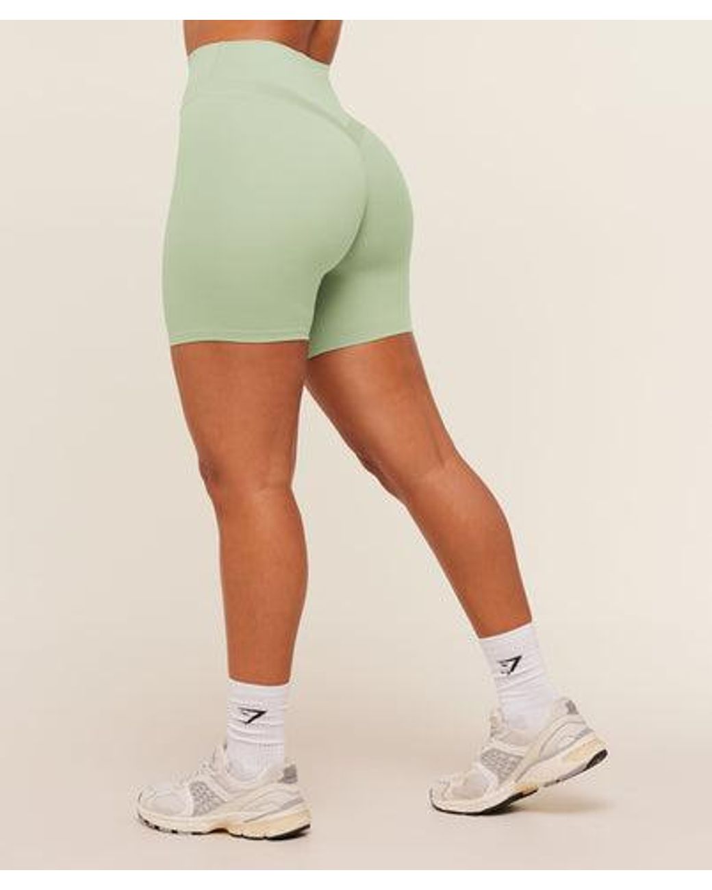 GYMSHARK Green Whitney Shorts