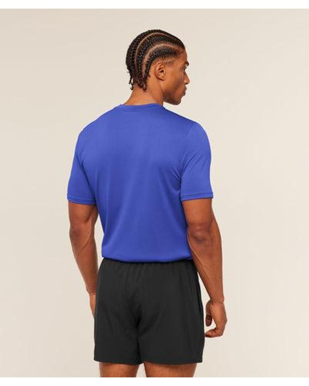 GYMSHARK Blue Arrival T-Shirt for men