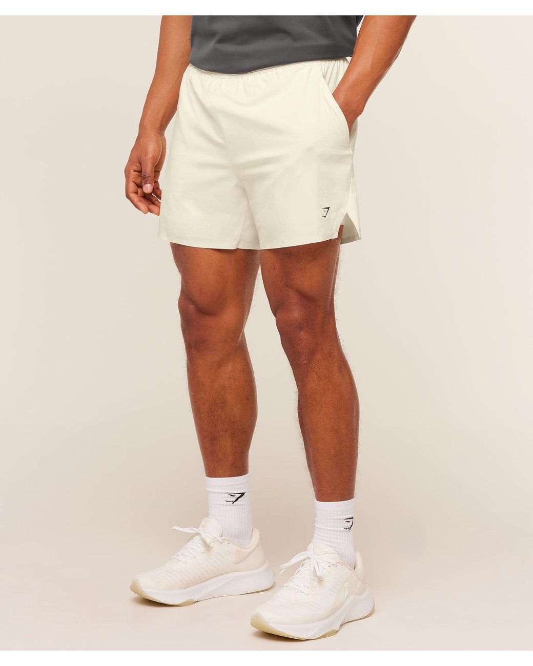 GYMSHARK Natural Evolve 5" Shorts for men