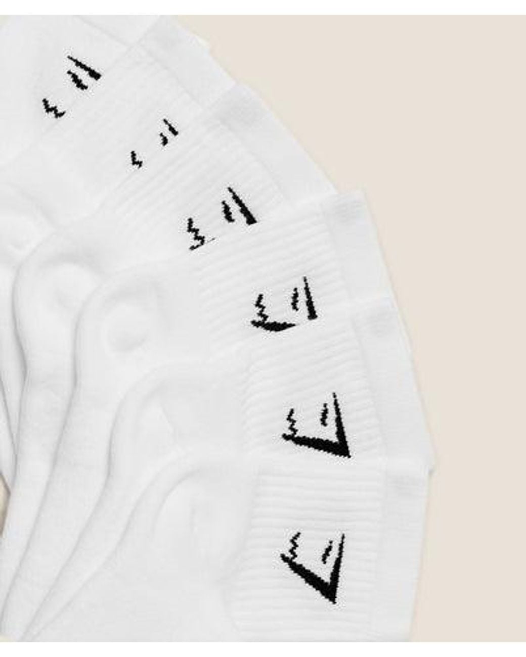 GYMSHARK Natural Midi Socks 6Pk