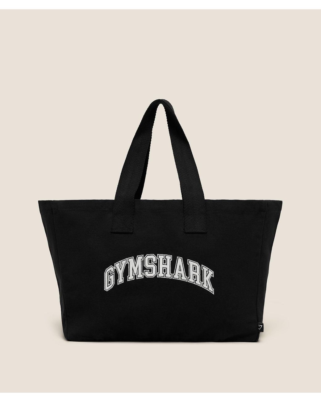 GYMSHARK Black Essentials Tote