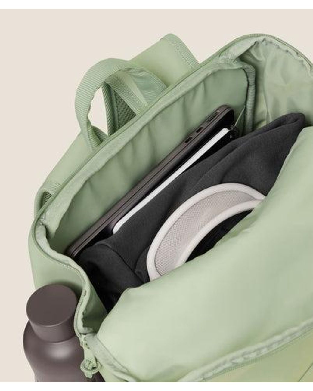 GYMSHARK Green Small Sleek Backpack