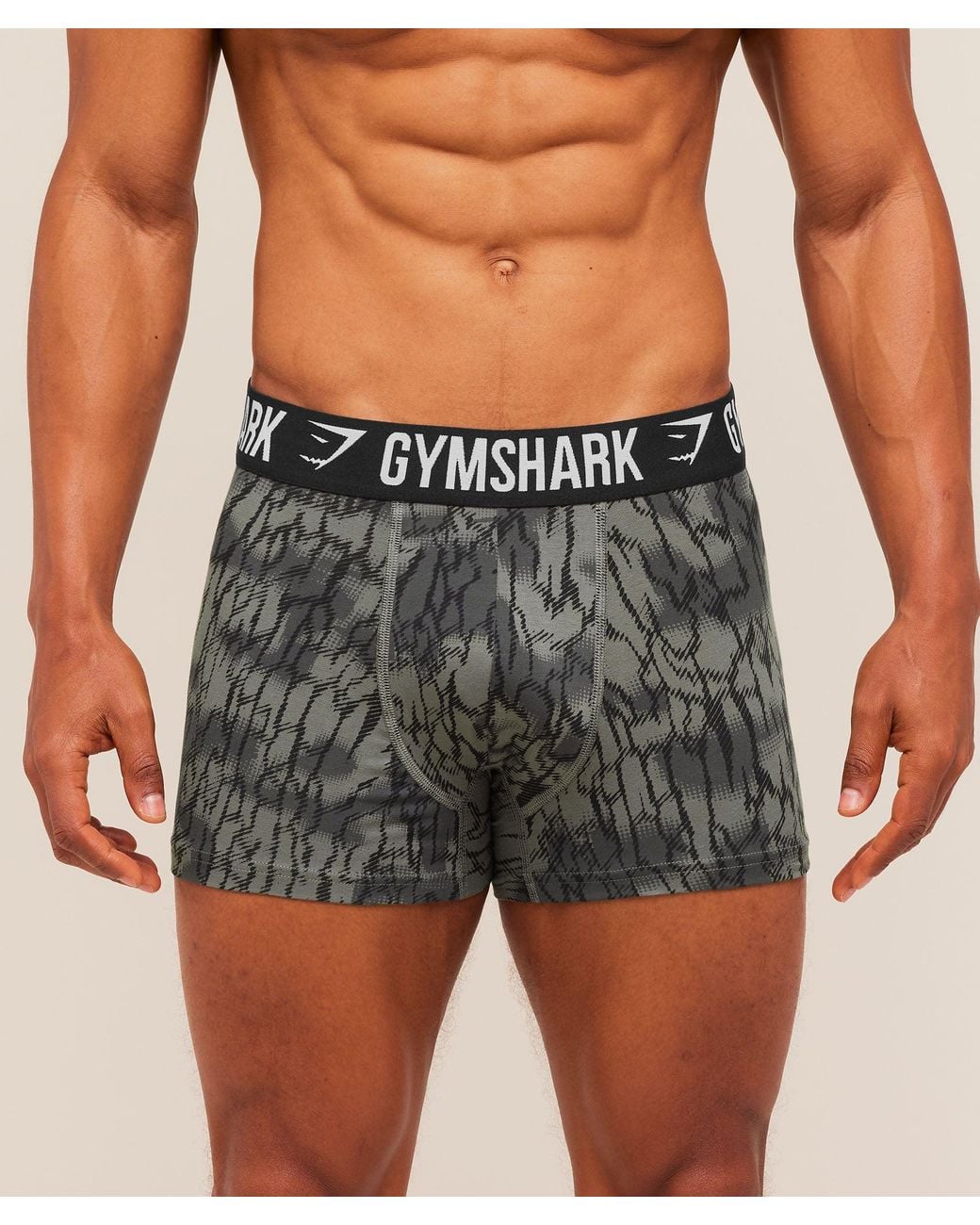GYMSHARK Gray Boxer Brief 5Pk for men