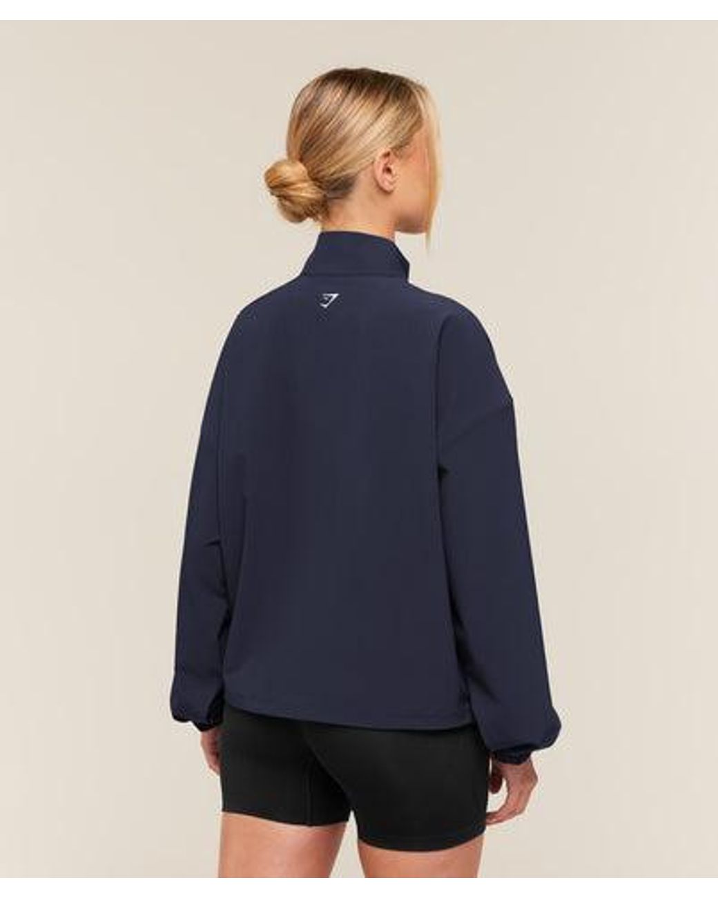 GYMSHARK Blue Campus Track Jacket