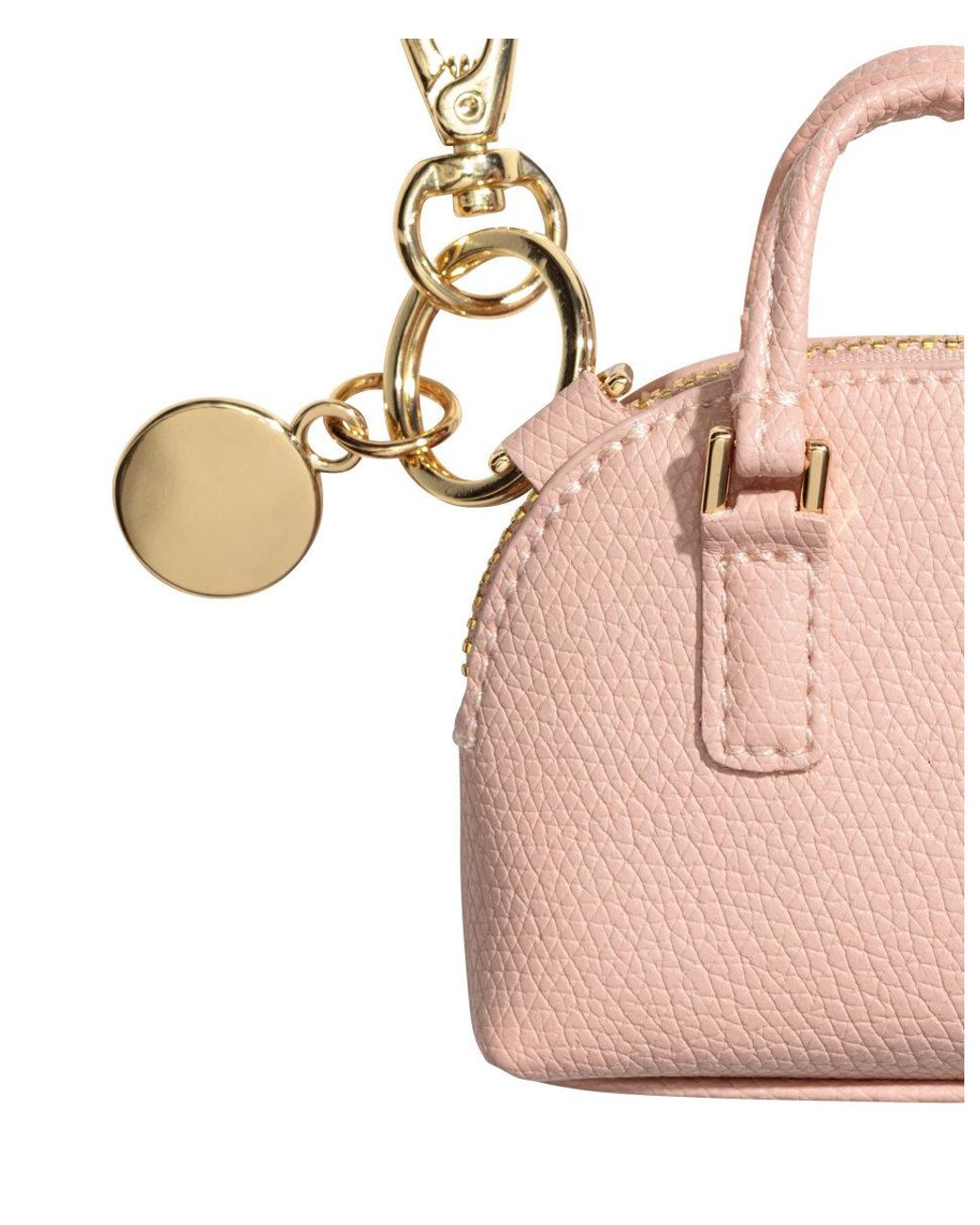H&M Keyring With Mini Handbag in Pink | Lyst