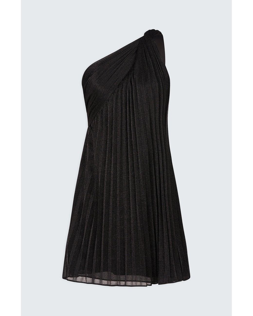 Halston Heritage Clare Dress in Shimmer Jersey 0 / Black