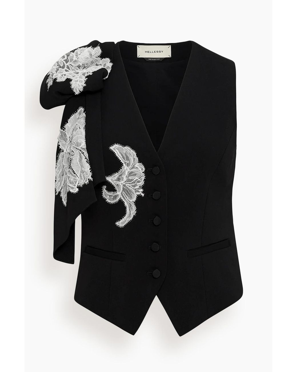 Hellessy Black Pedro Vest