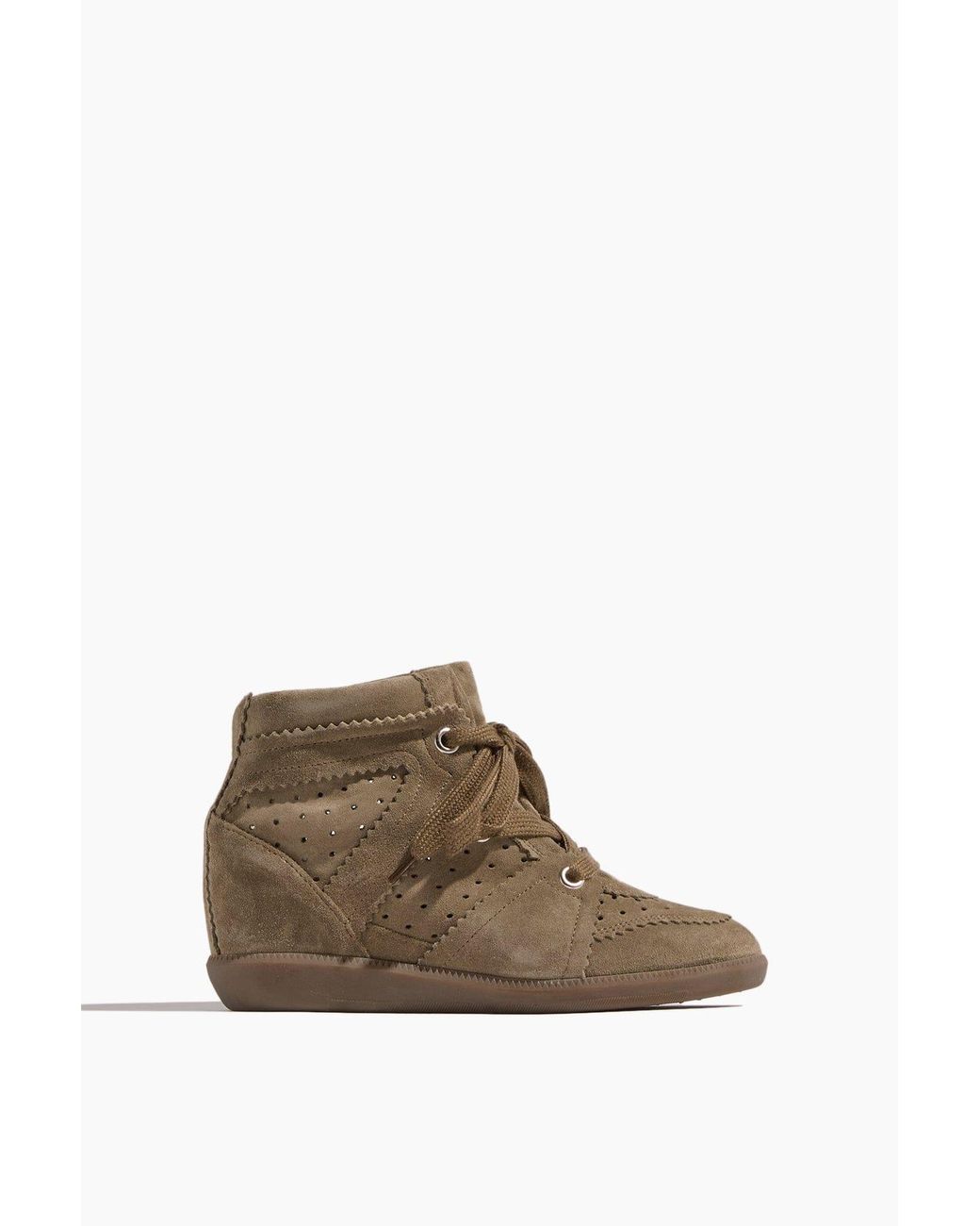 Isabel Marant Brown Bobby Sneaker