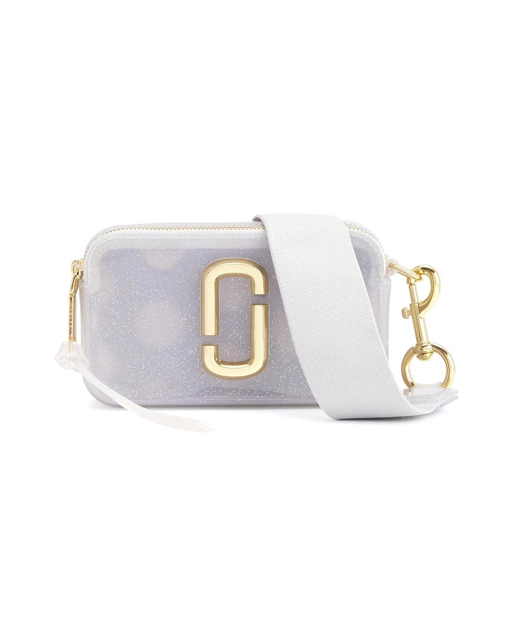 Marc Jacobs The Jelly Glitter Snapshot Crossbody Bag in Metallic Lyst