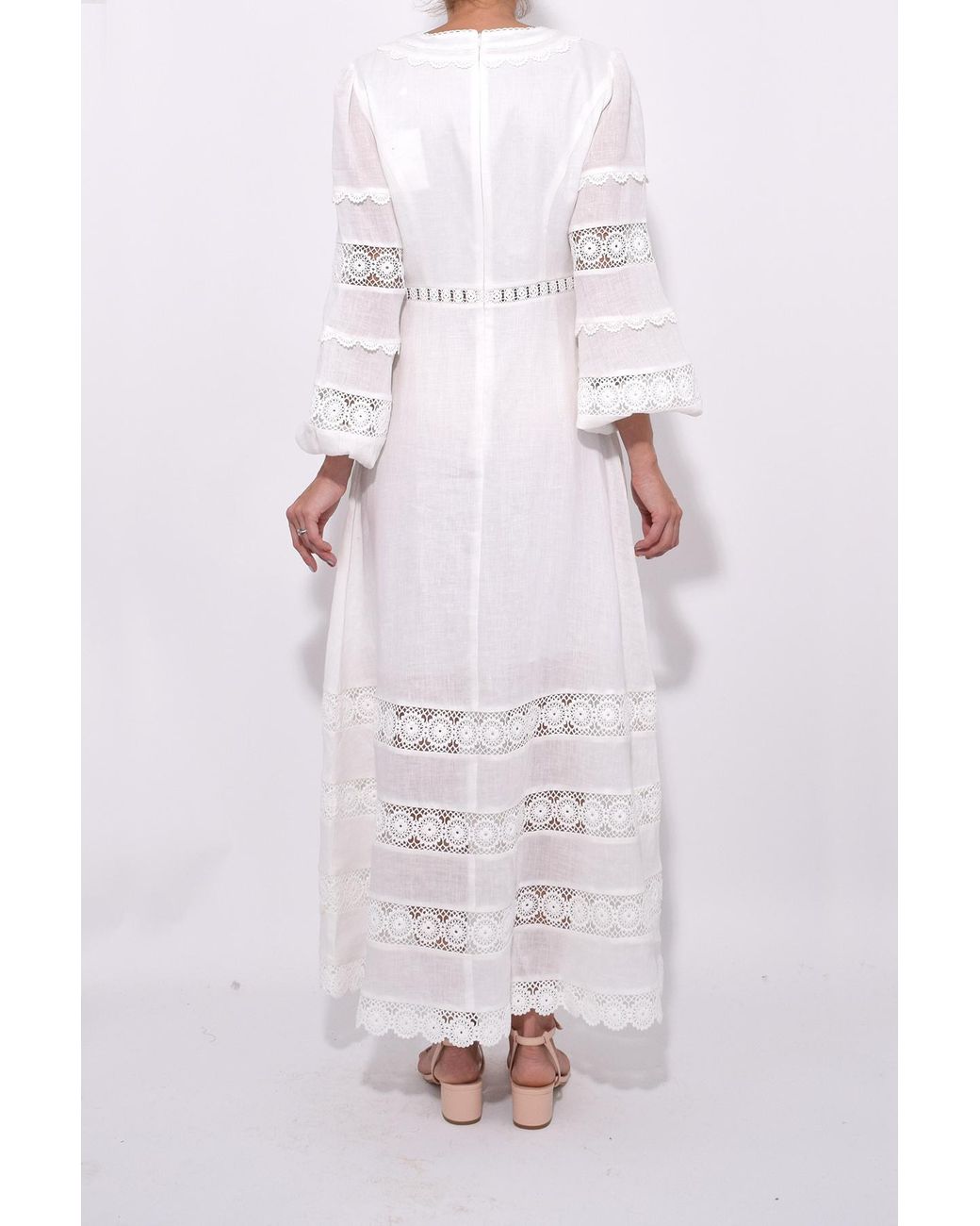 Zimmermann Linen Castile Plunge Long 