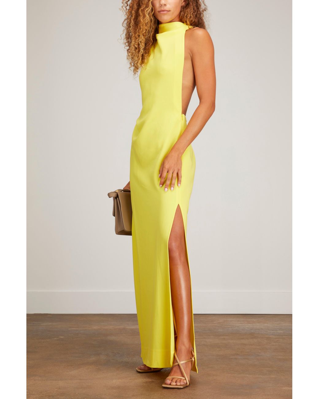 Proenza Schouler Matte Crepe Backless Dress Lyst UK