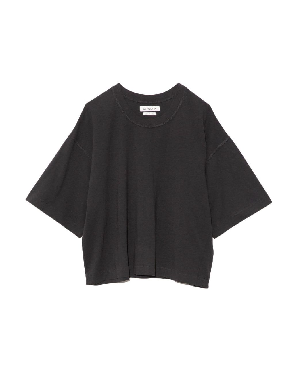 OVERLOVER Cotton La Brea T-shirt in Black | Lyst