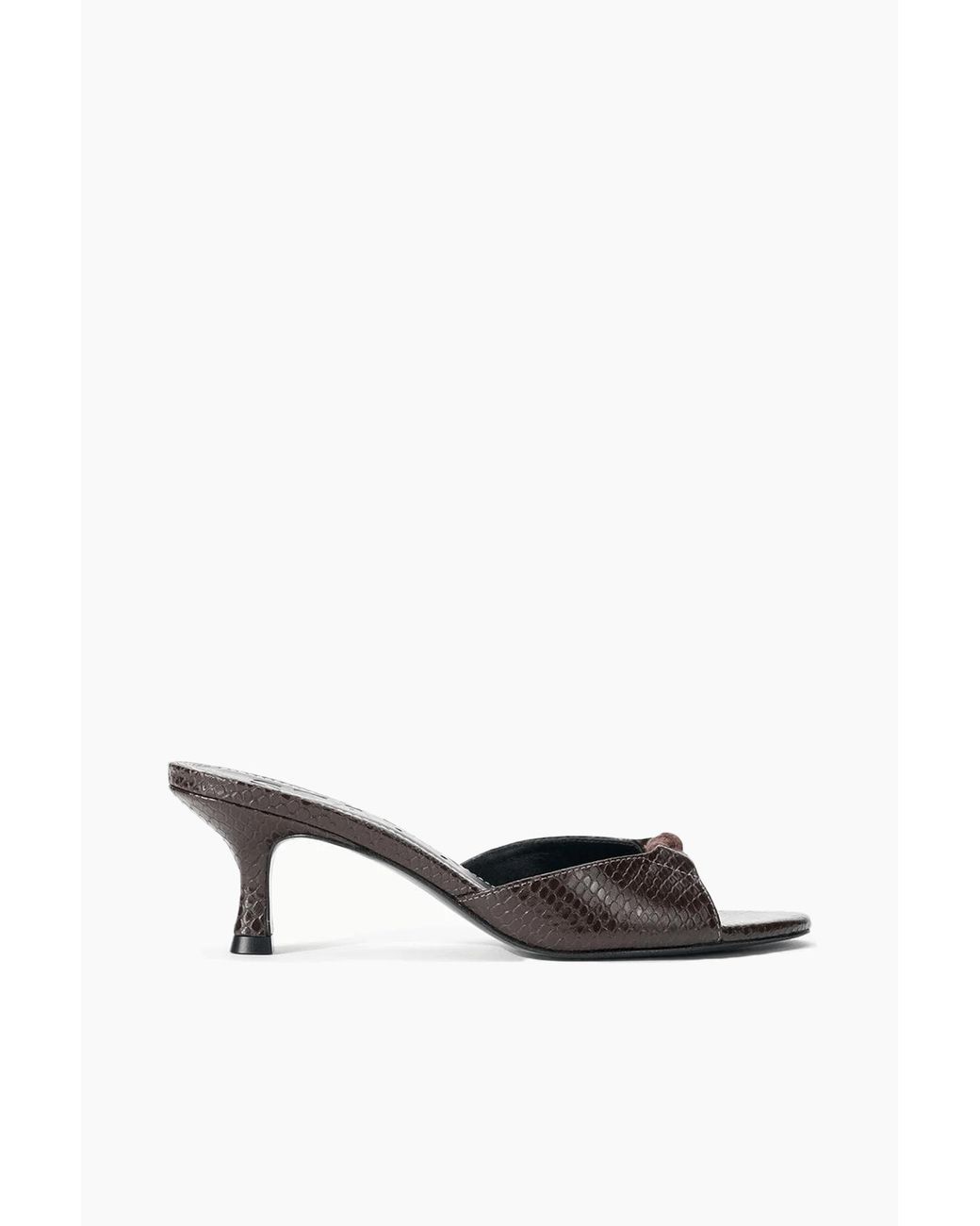Staud White Brynn Mule