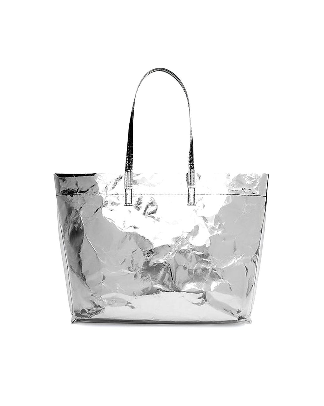 Marc Jacobs The Foil Logo Tote Bag in Metallic | Lyst UK
