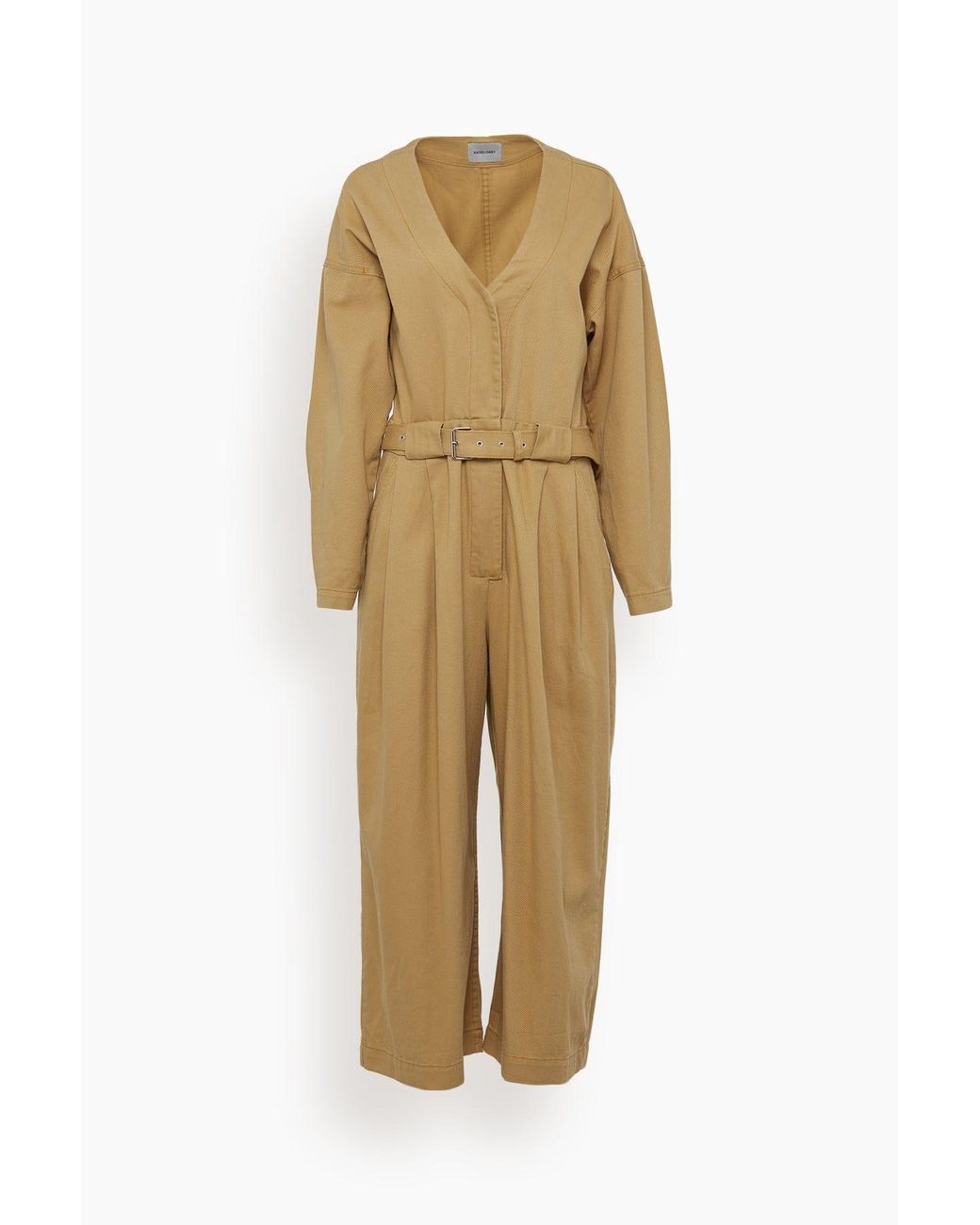 Rachel Comey Gill Jumpsuit in Natural | Lyst