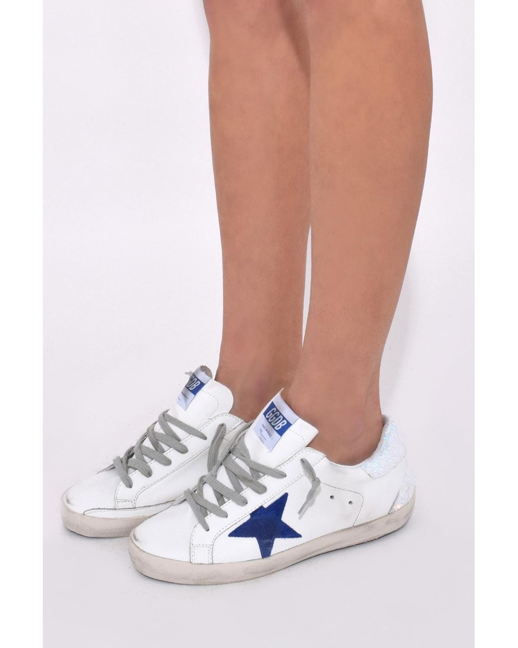 superstar white iridescent