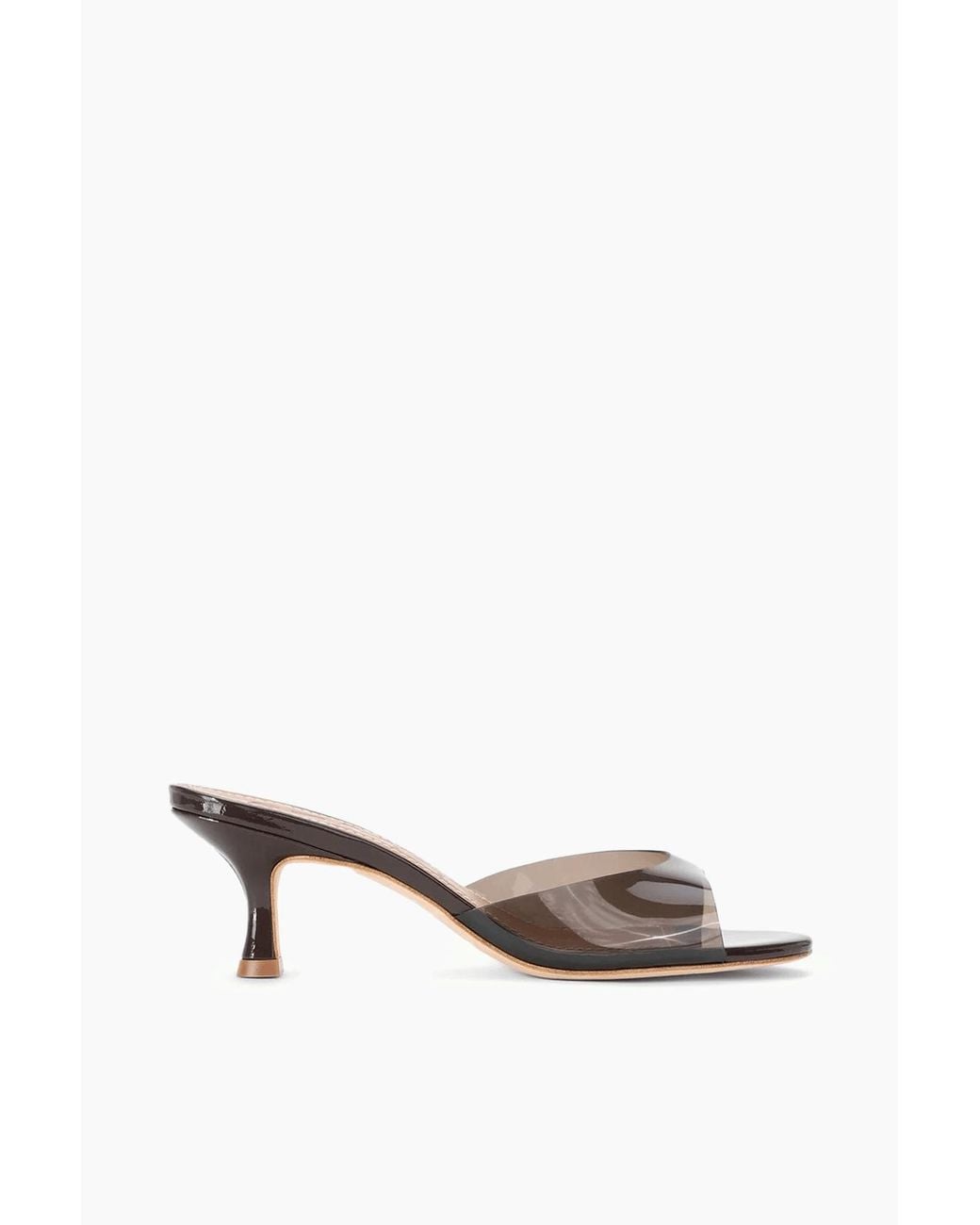Staud White Brigitte Mule