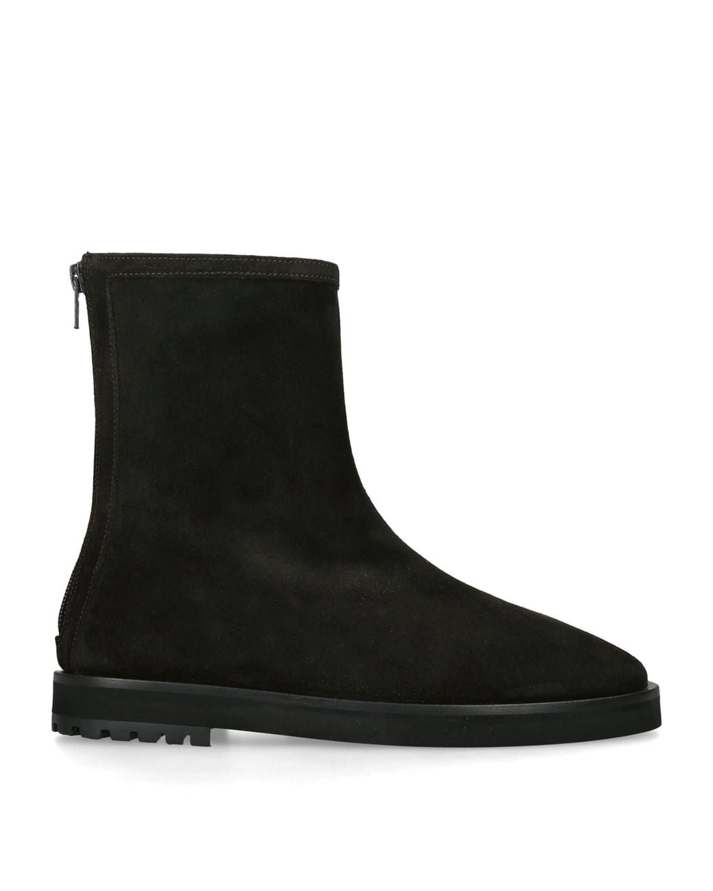 Dear Frances Black Suede Joss Ankle Boots