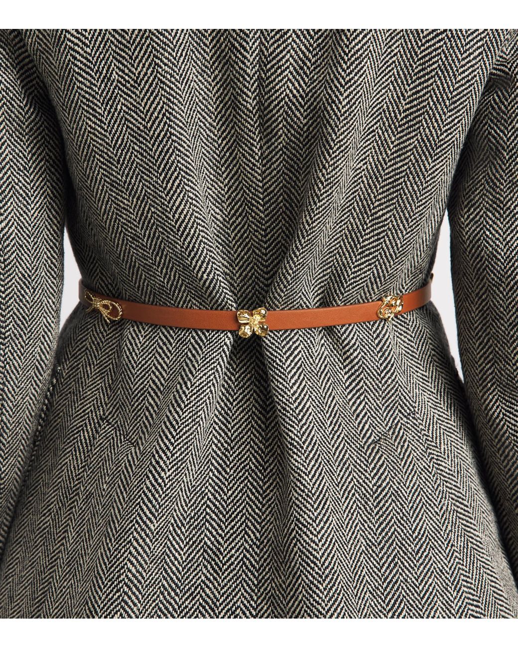Claudie Pierlot Brown Calfskin Belt