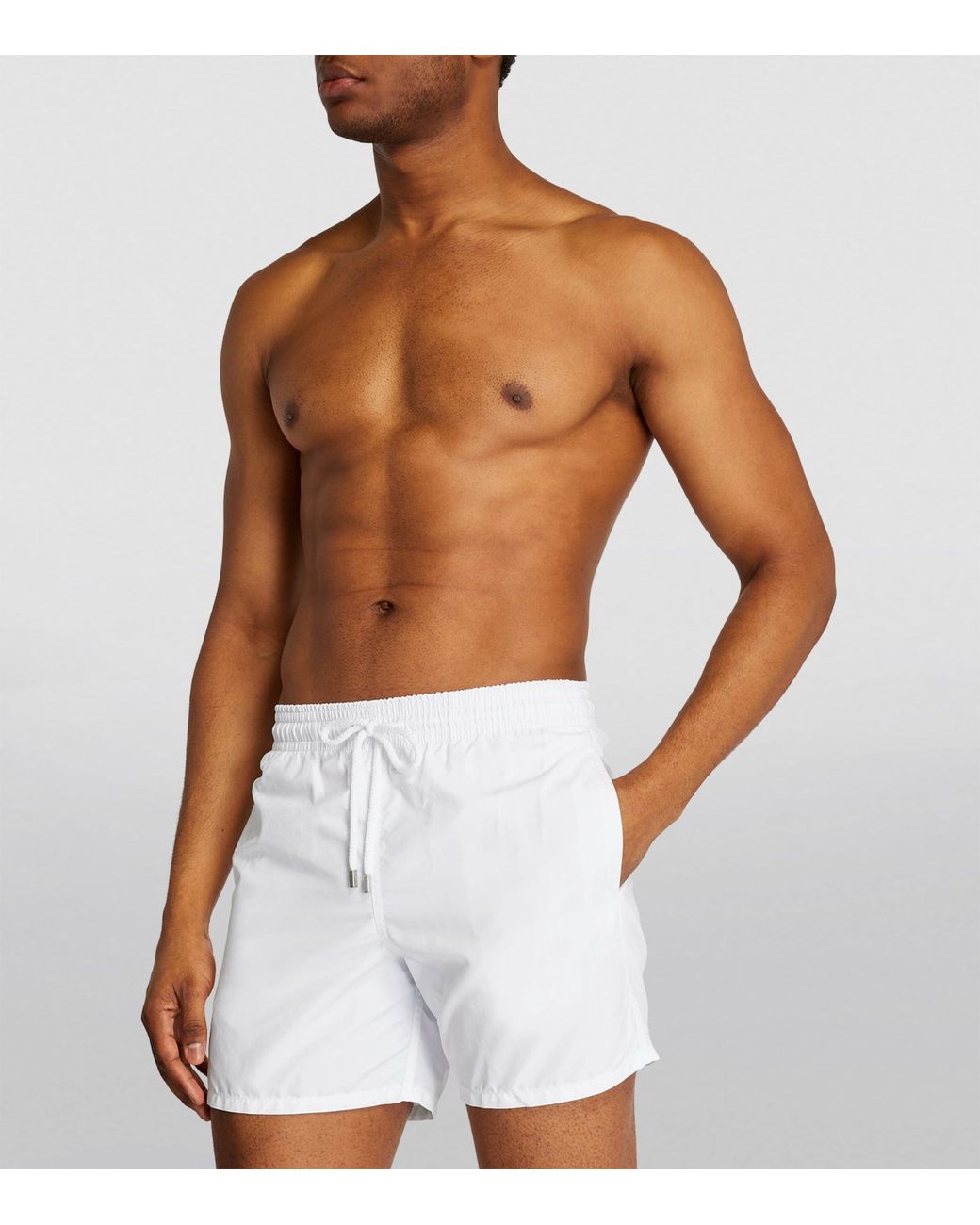 Vilebrequin White Recycled Moorea Swim Shorts for men