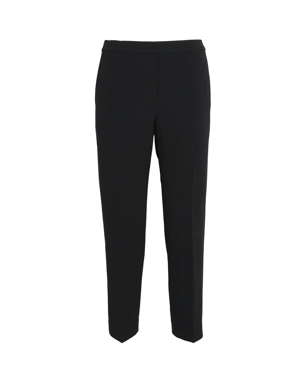 Theory Black Cropped Treeca Trousers