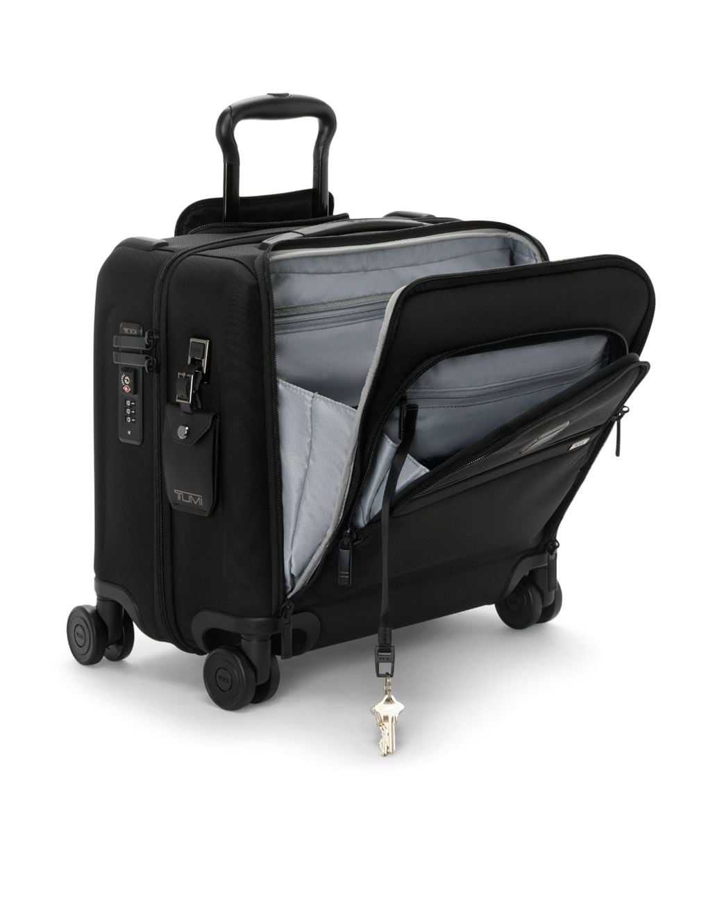 Tumi Black Alpha 4 Compact Cabin Bag