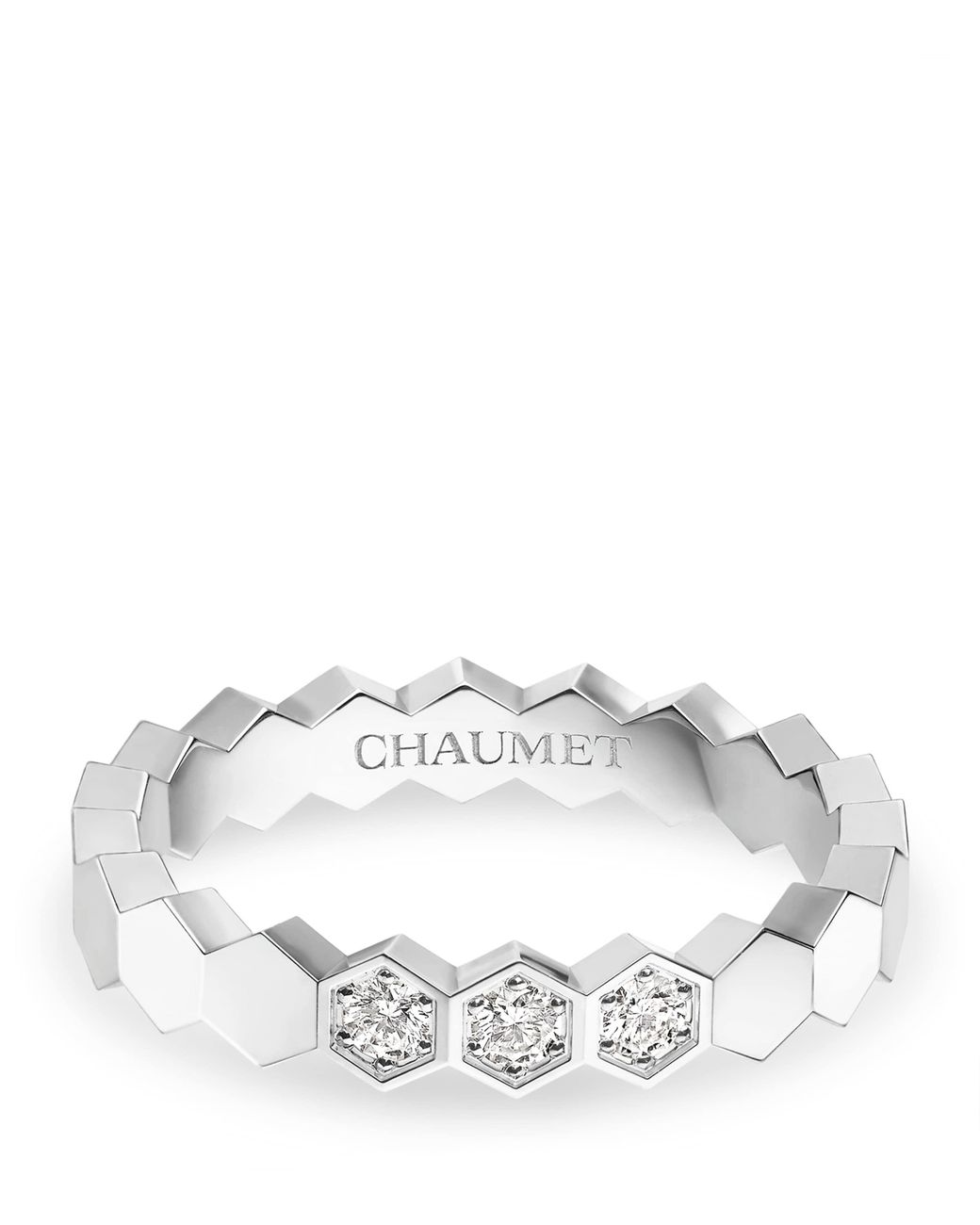 Chaumet White And Diamond Bee De Ring