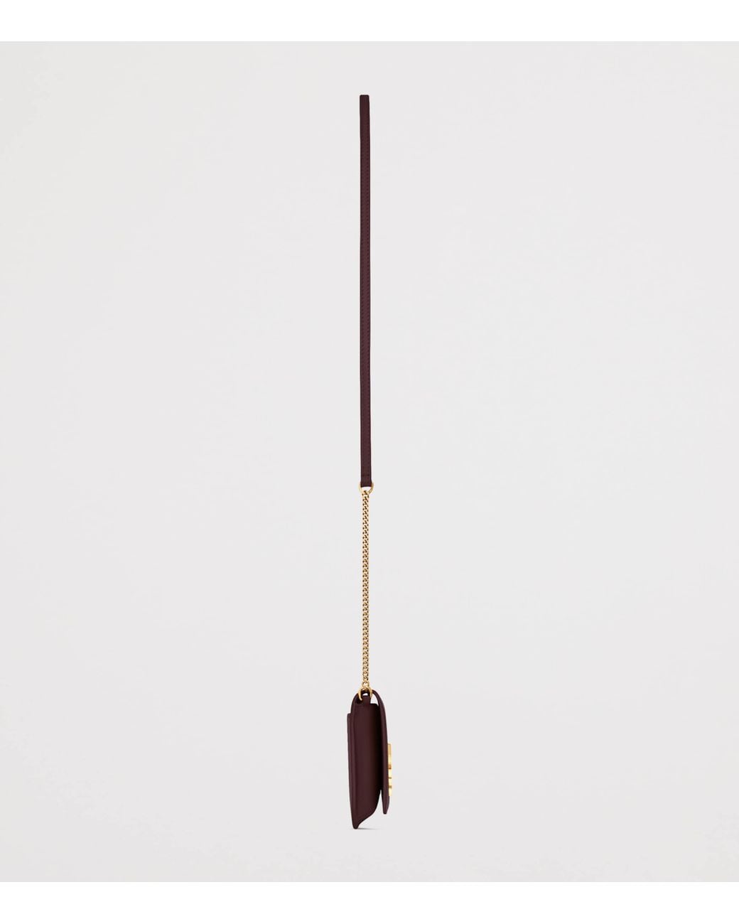 Saint Laurent White Cassandre Phone Holder