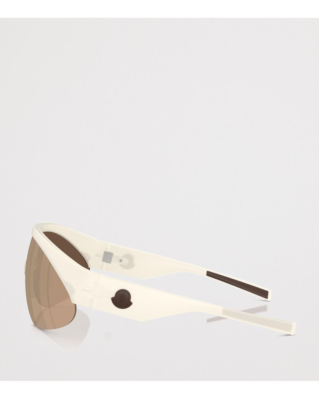 Moncler Natural Myrr Oval Sunglasses