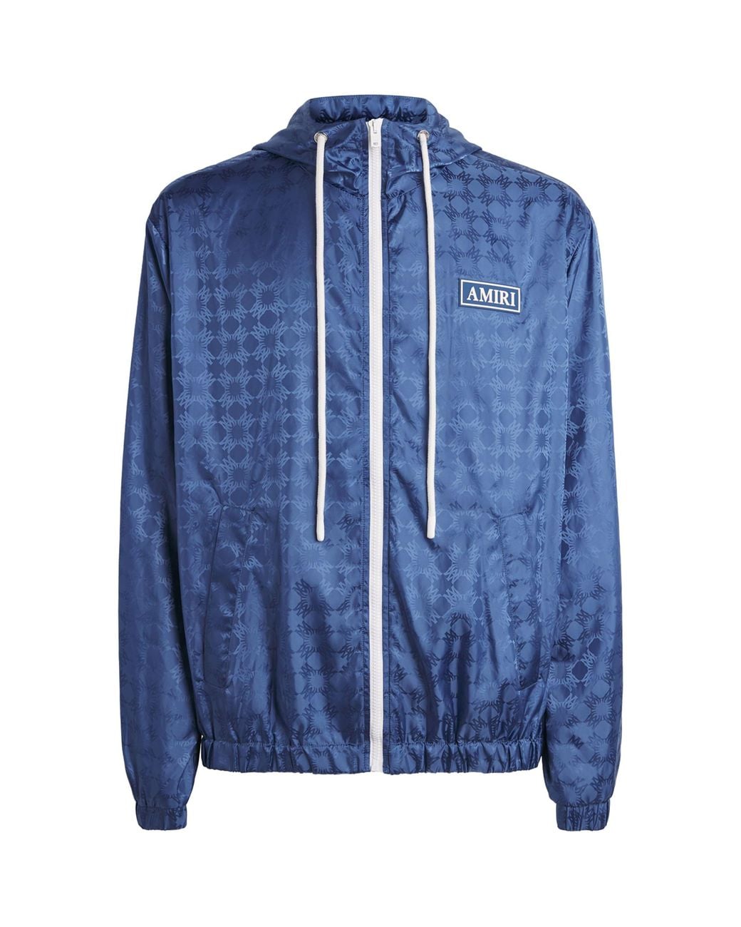 Amiri Blue Ma Quad Windbreaker Jacket for men