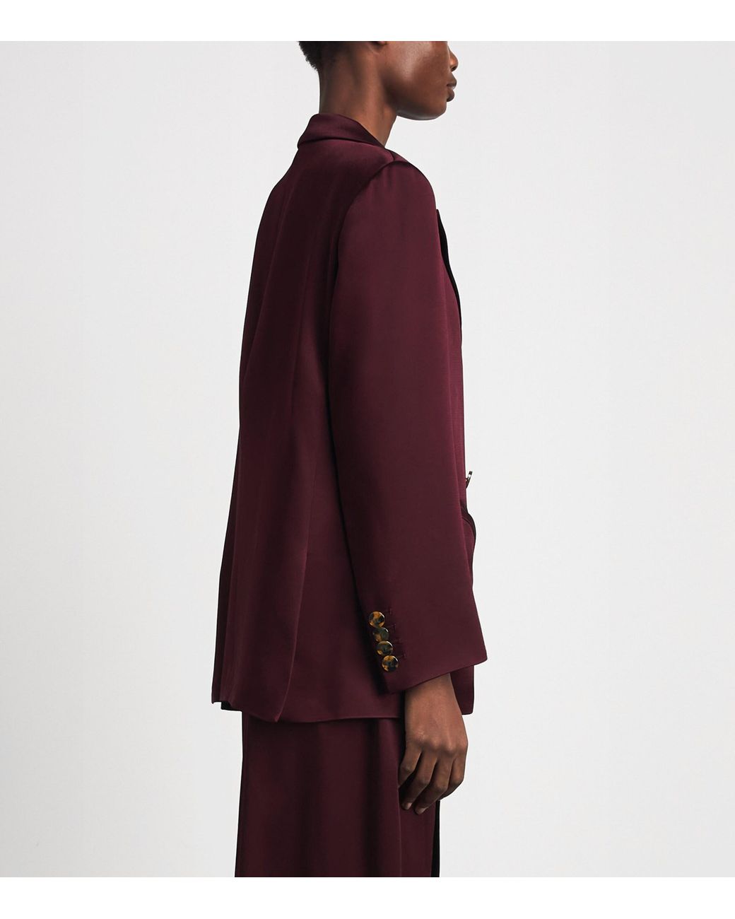 Blazé Milano Purple Satin Everynight Blazer