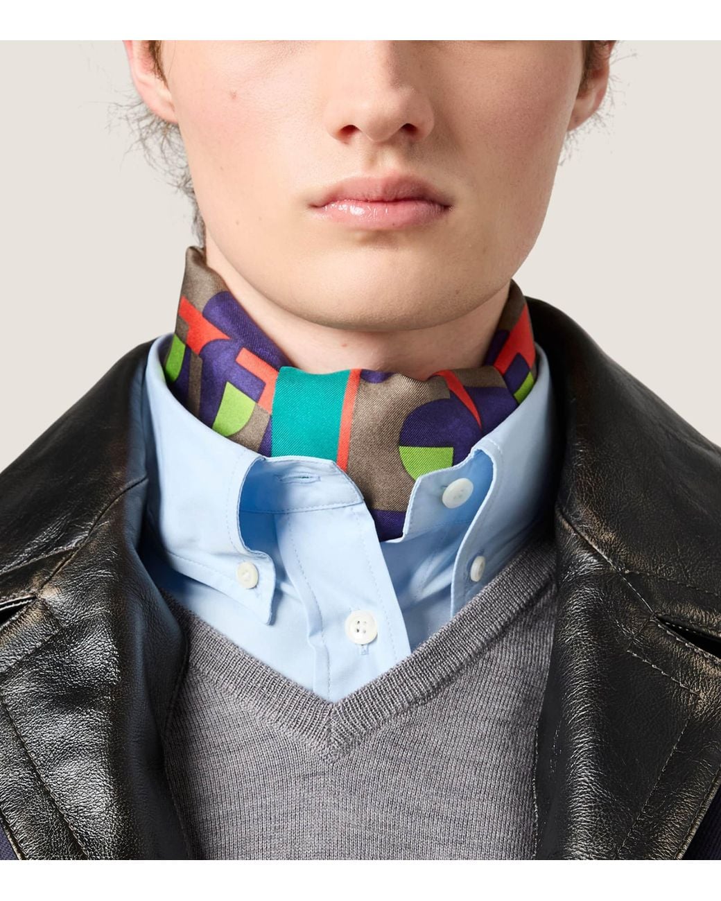 Miu Miu Blue Cotton Chore Jacket