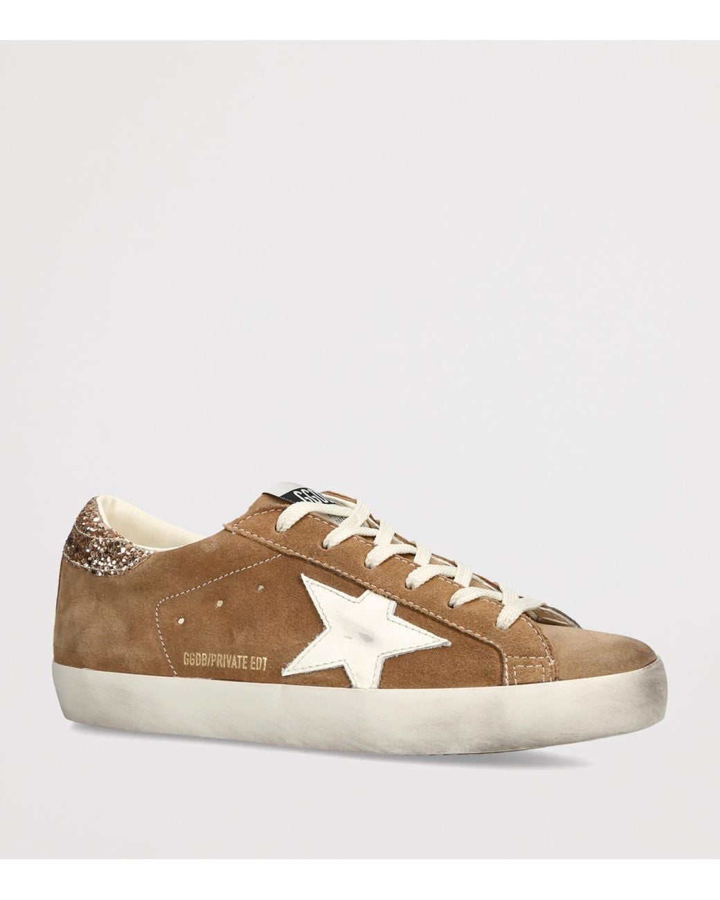 Golden Goose Deluxe Brand Brown Suede Superstar Sneakers