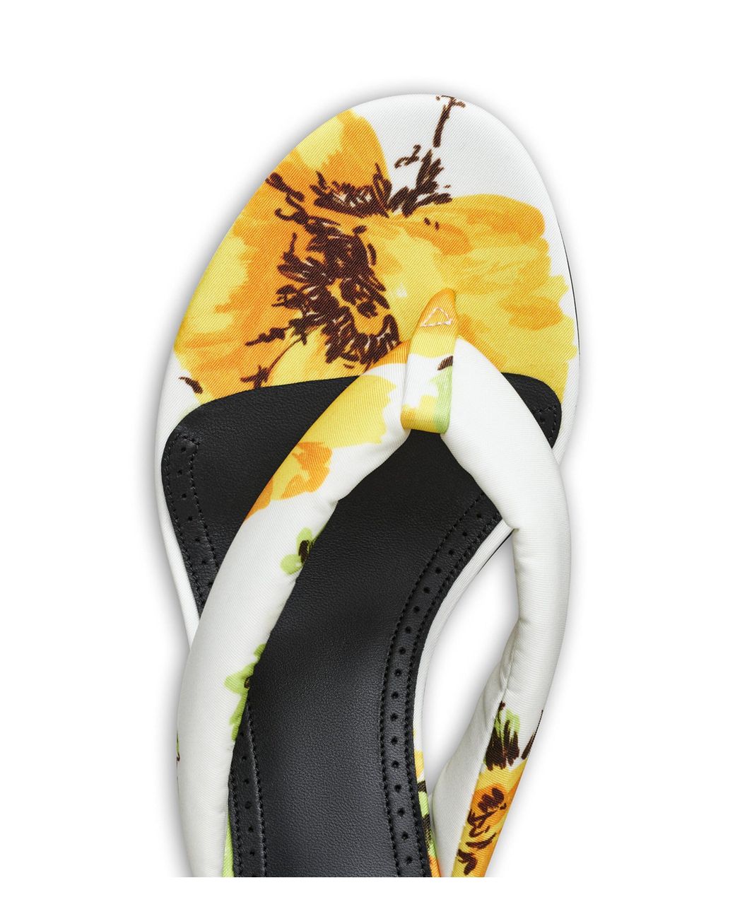 Alaïa Natural Floral Thong Mules 55