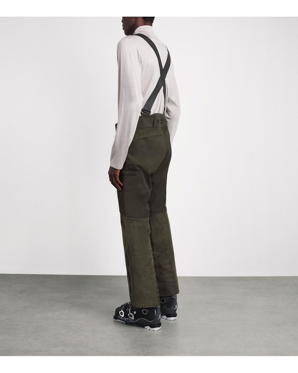 Sease Black Corduroy Trace 2.0 Ski Trousers for men