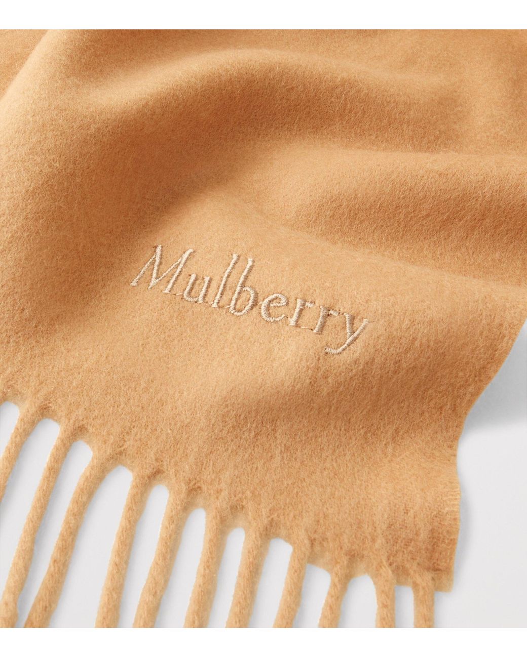 Mulberry Natural Merino Wool Scarf