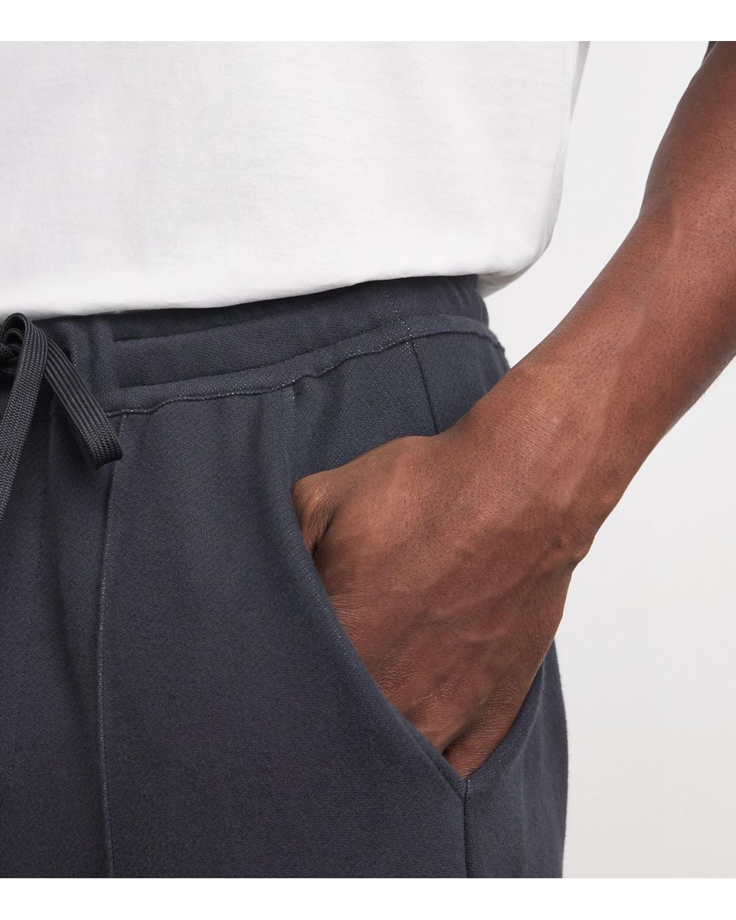 Hanro Blue Stretch-Cotton Travelwear Sweatpants for men