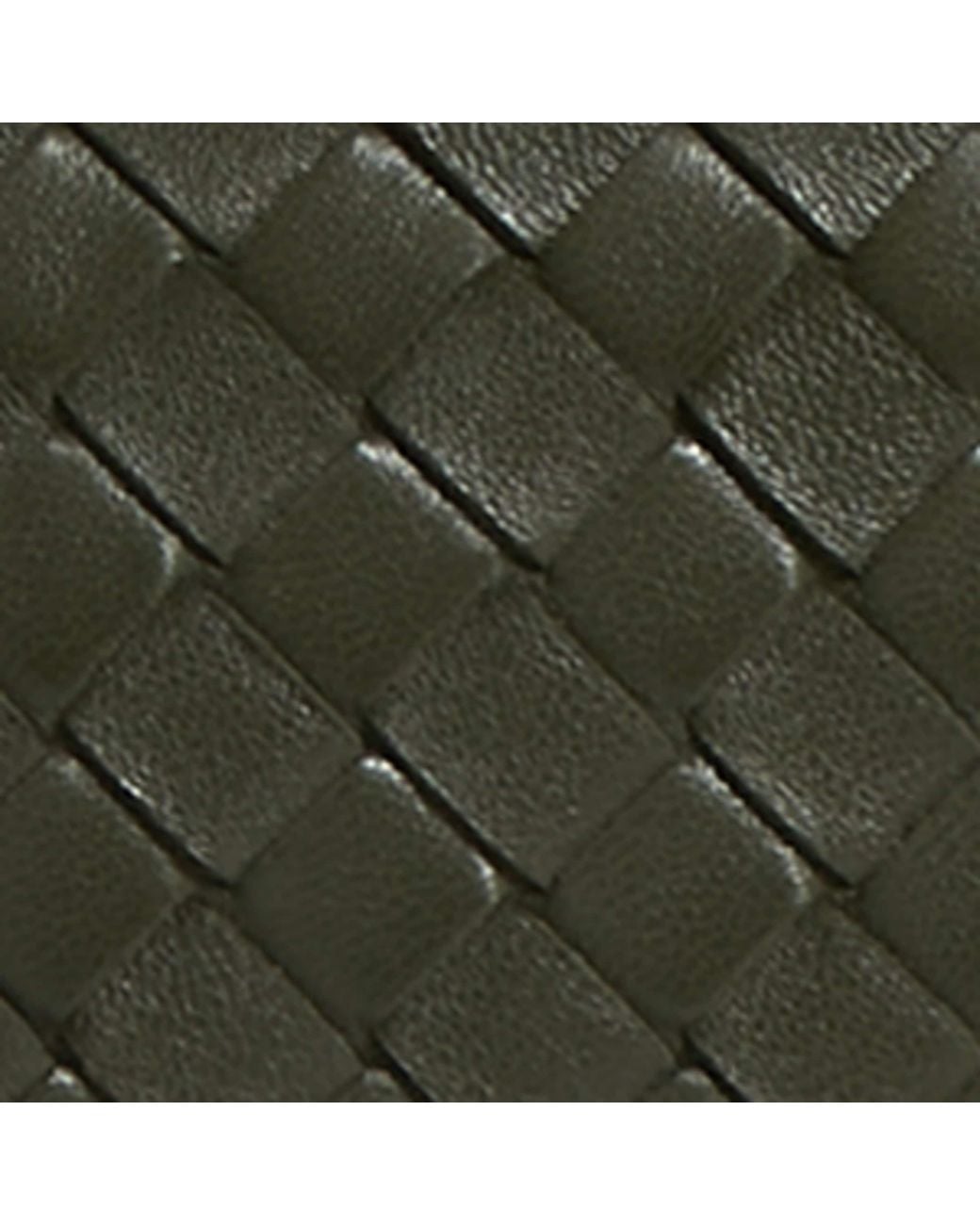 Bottega Veneta Green Leather Veneto Belt Bag for men
