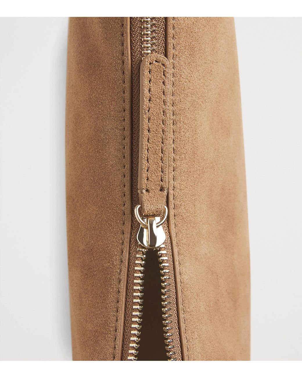 Claudie Pierlot Brown Suede Shoulder Bag