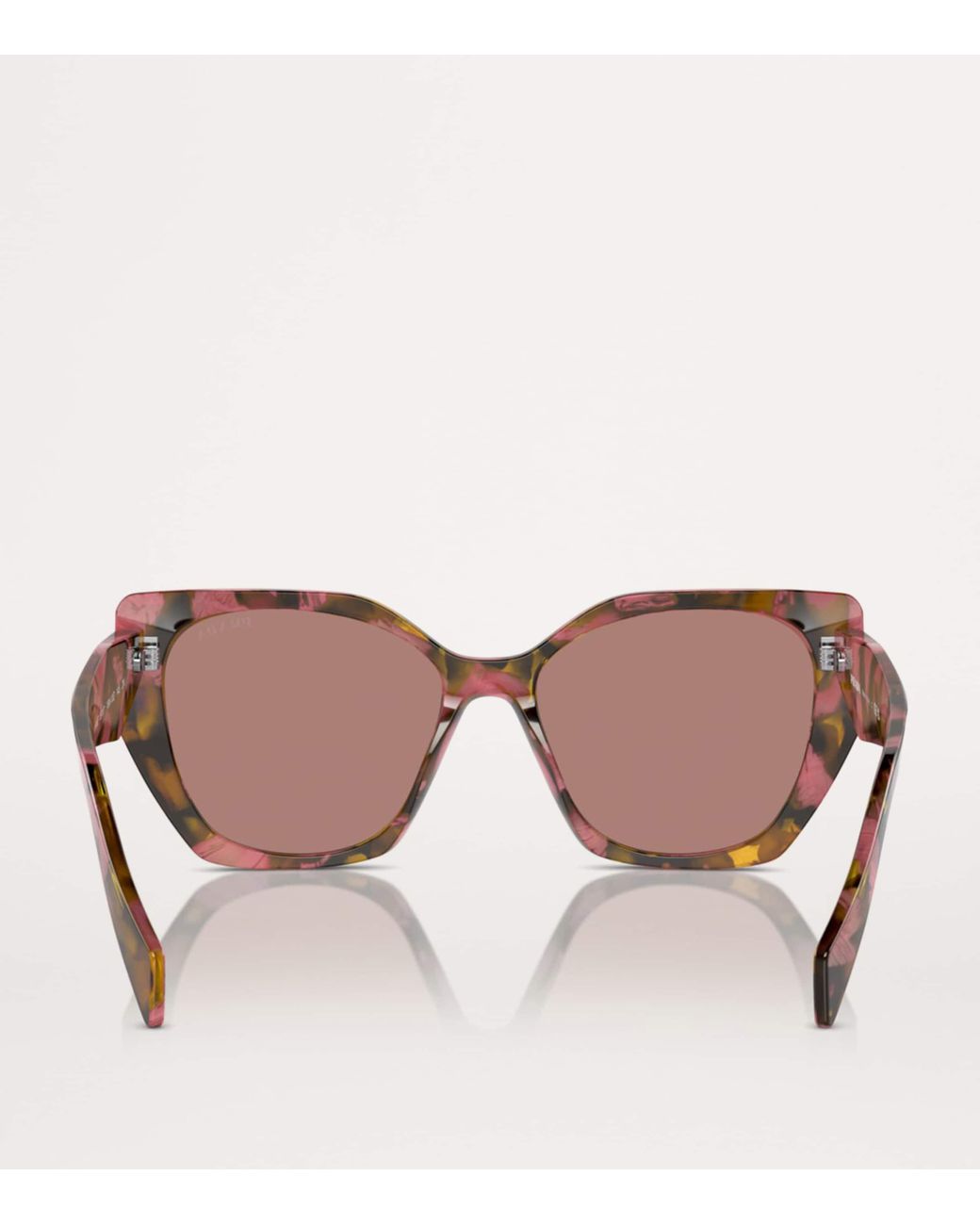 Prada Acetate Pr 19Zs Sunglasses in Brown Lyst UK
