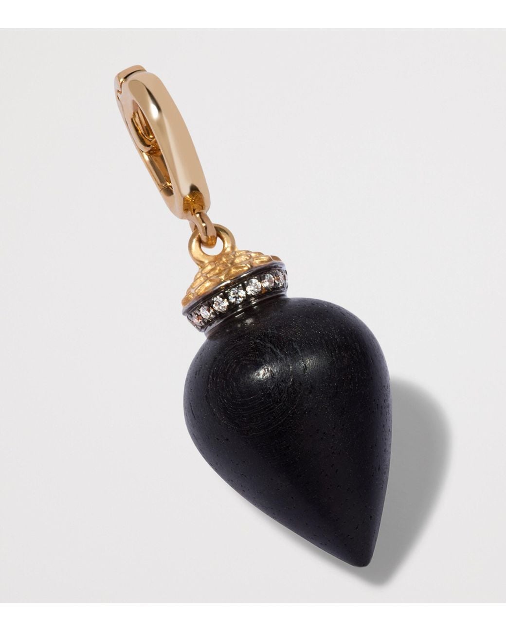 Annoushka Metallic And Diamond Touch Wood Charm