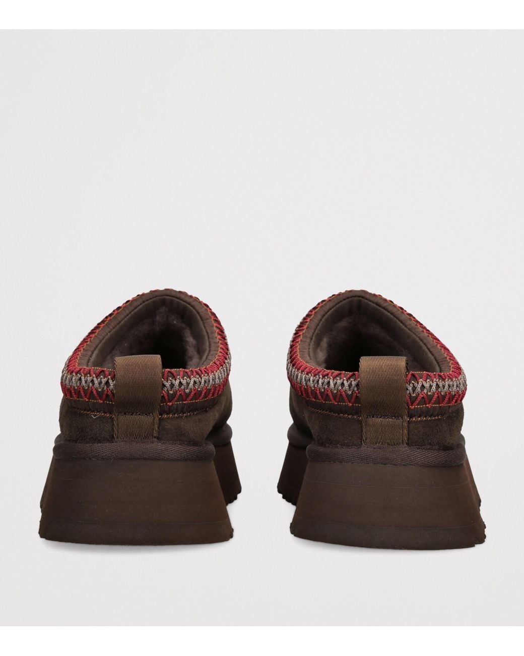 Ugg Brown Suede Tazz Ii Slippers 40