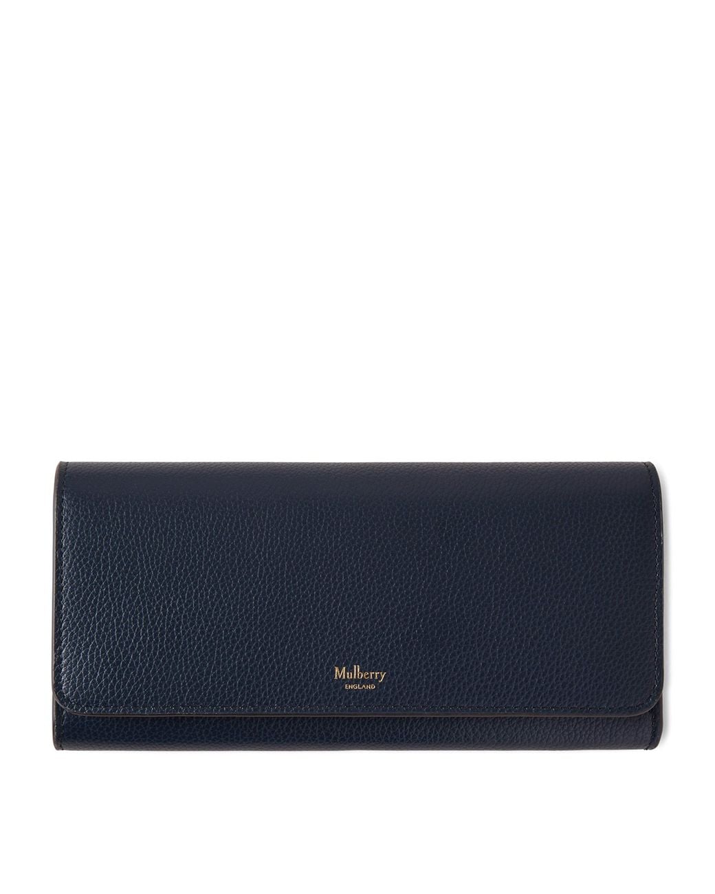 Mulberry Blue Leather Continental Wallet