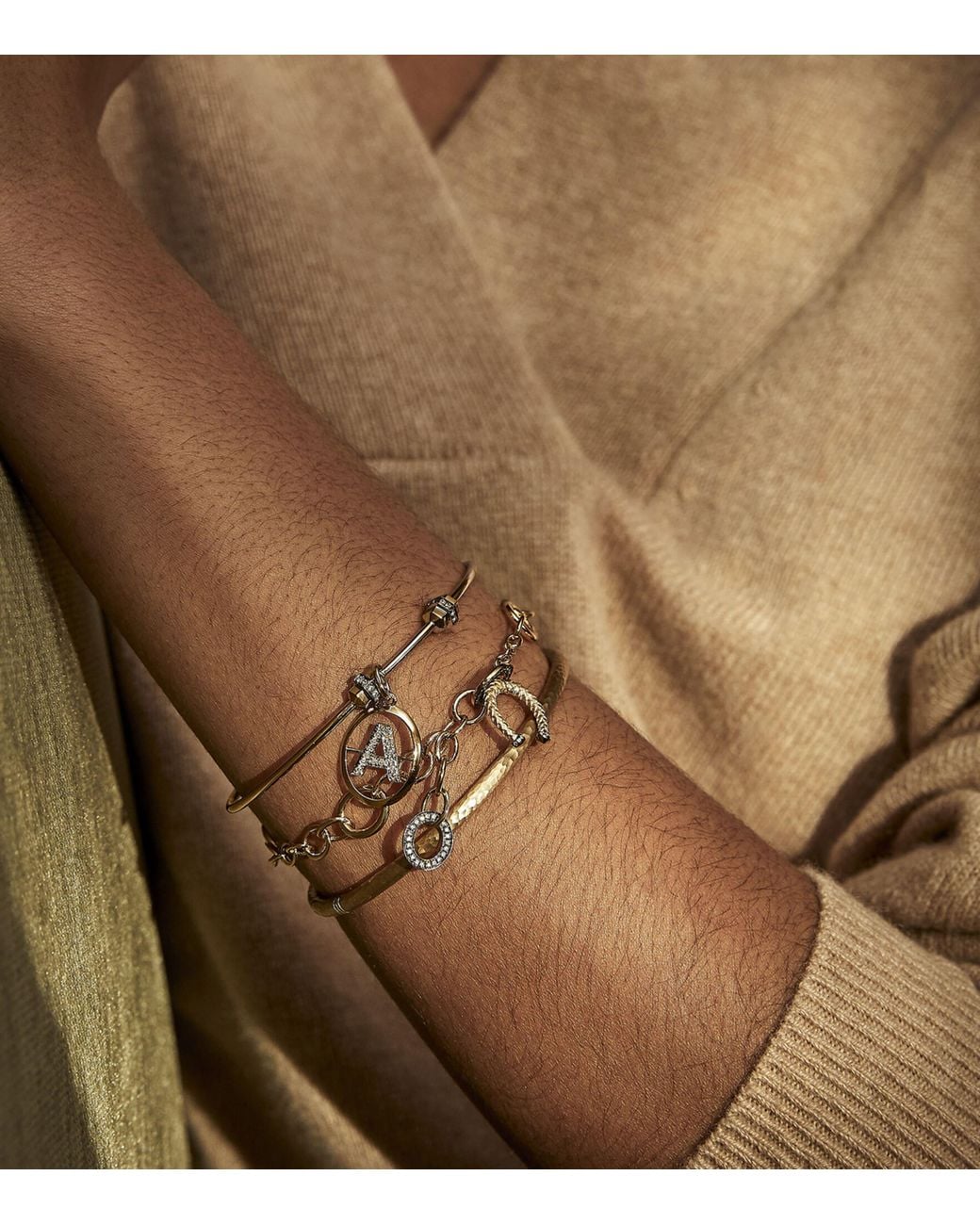 Annoushka Metallic X The Vampire's Wife And Diamond Mythology Charm Bracelet