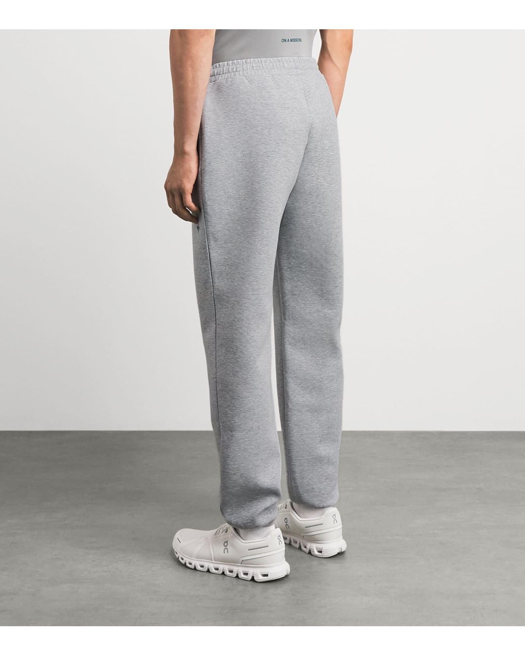 REPRESENT 247 Gray Cotton 247 Sweatpants for men