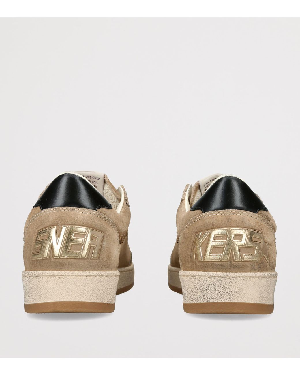 Golden Goose Deluxe Brand Brown Suede Ball Star Sneakers