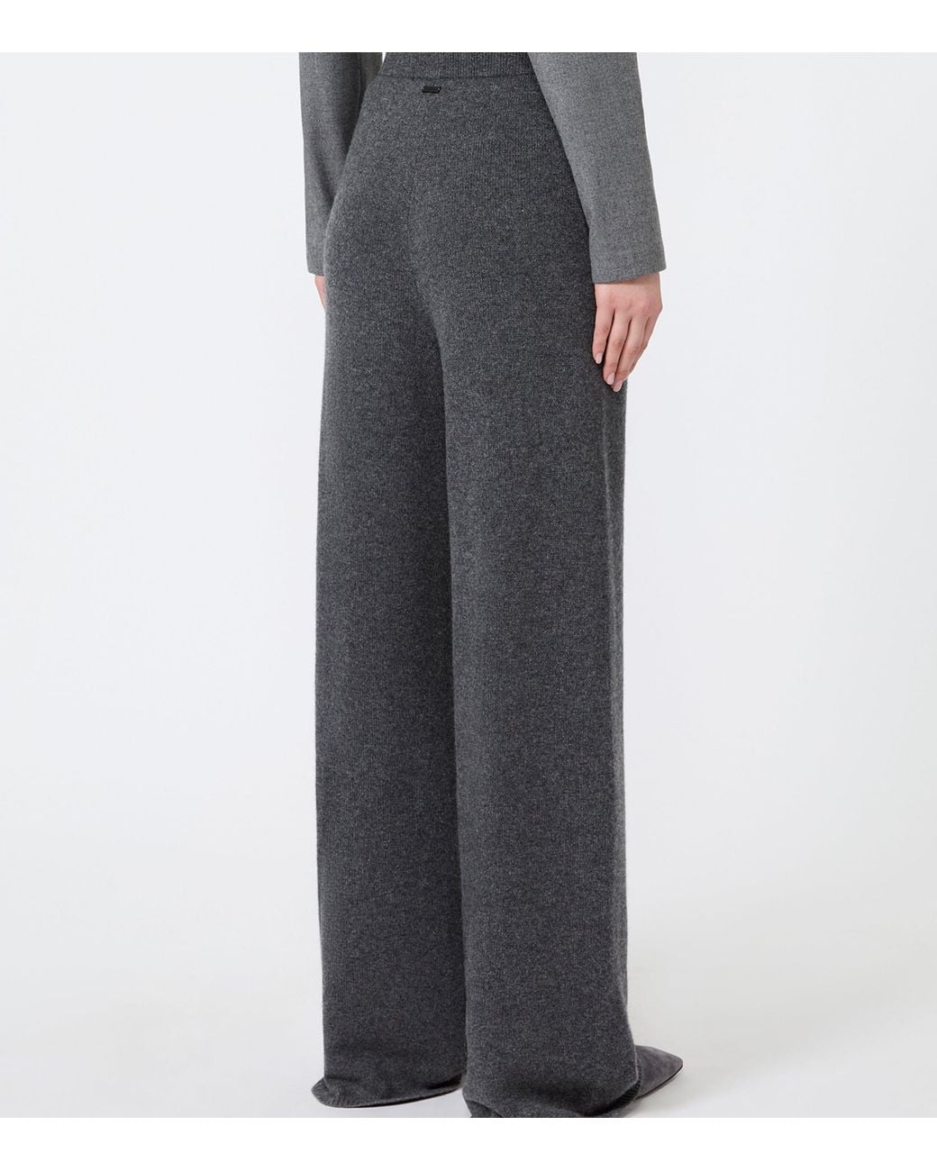 Max Mara Gray Cashmere Sweatpants