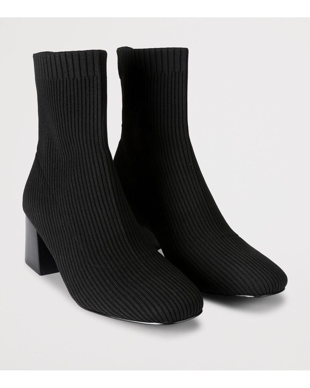 Kurt Geiger Black Ella Ankle Boots