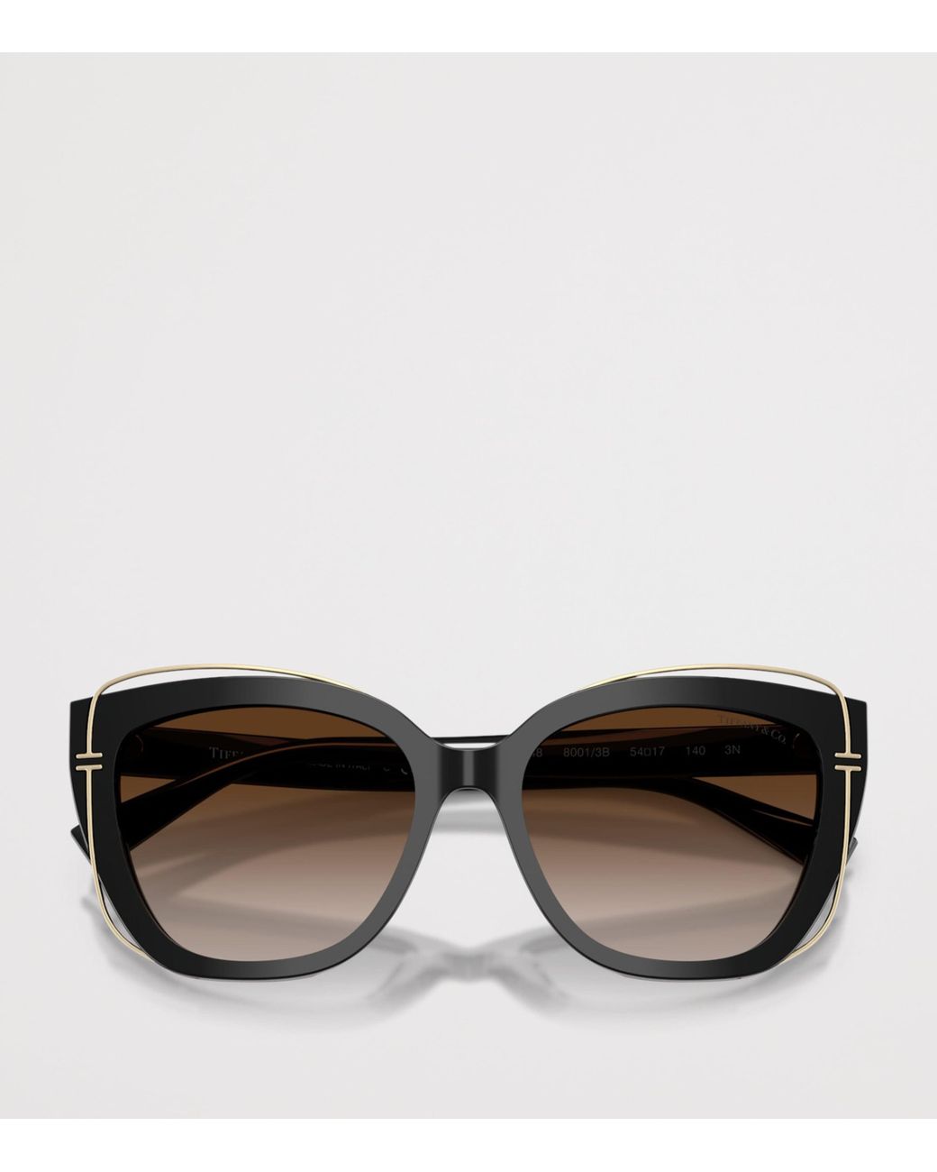 Tiffany & Co Brown Acetate Tf4148 Cat Eye Sunglasses
